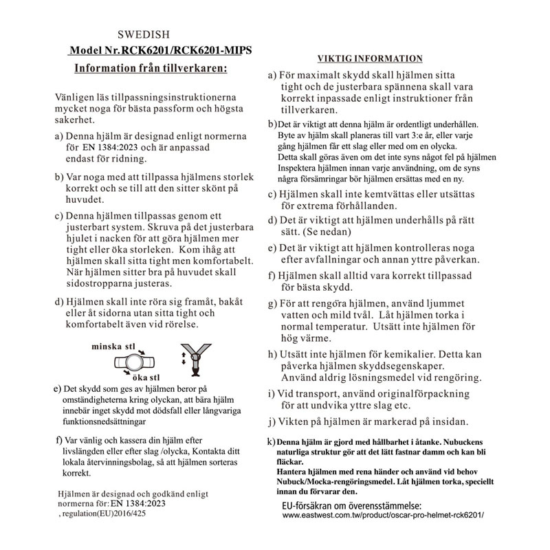 Riding Helmet MIPS Amelia Wide Peak Black