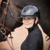 Riding Helmet MIPS Amelia Wide Peak Black Riding Helmet MIPS Amelia Wide Peak Black