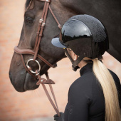 Riding Helmet MIPS Amelia Wide Peak Black Riding Helmet MIPS Amelia Wide Peak Black