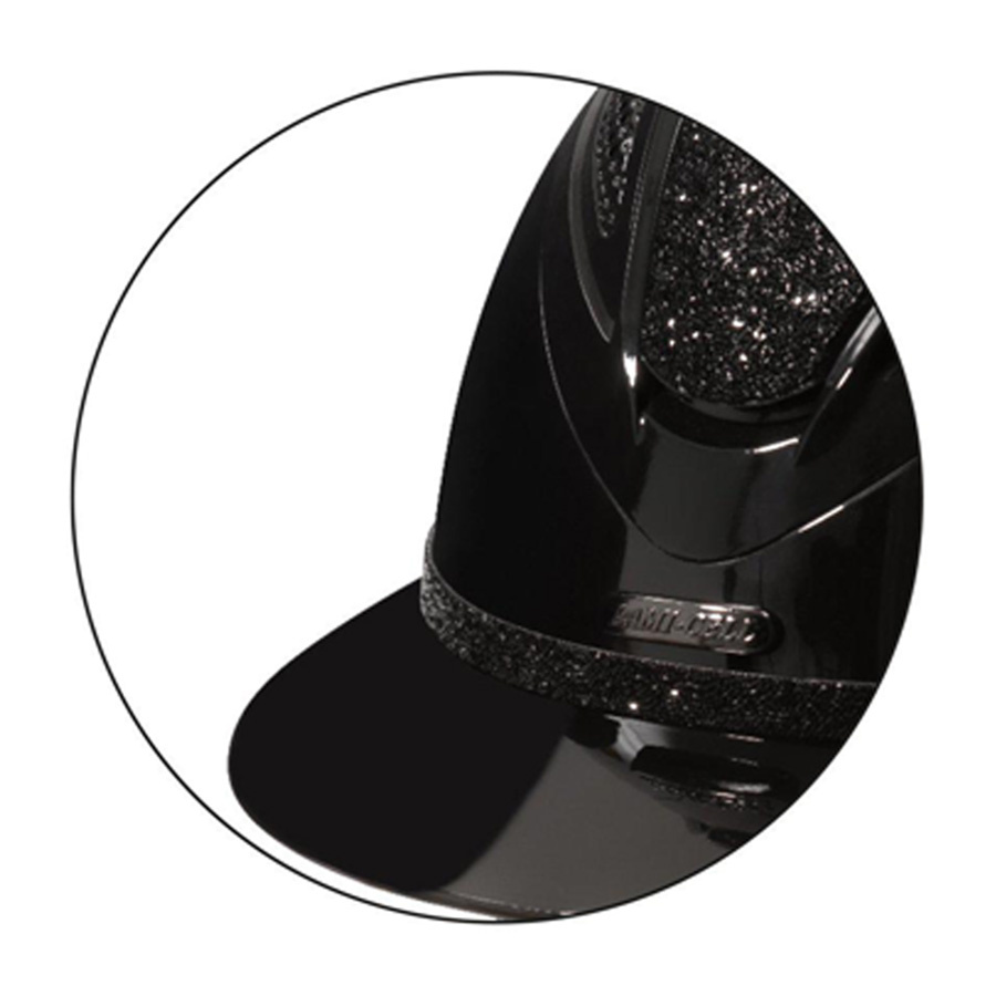 Riding Helmet MIPS Amelia Wide Peak Black