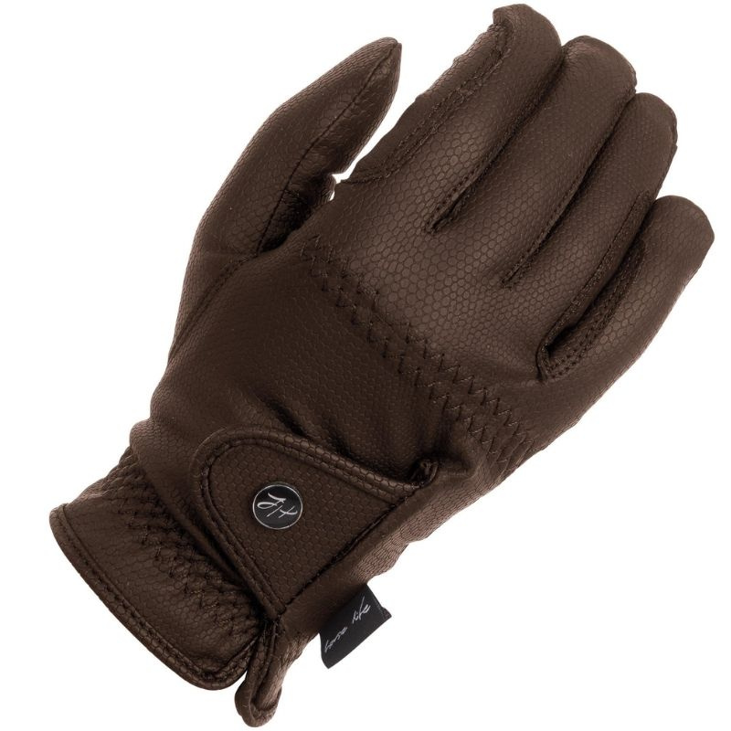 Riding Gloves Flexible Grip Winter Brown