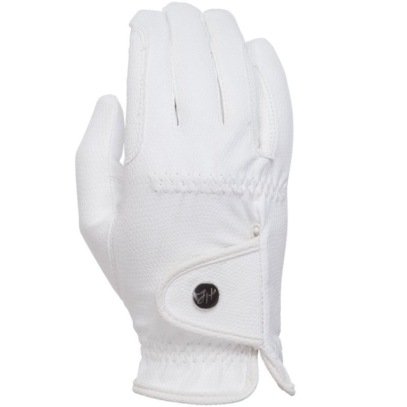 Riding Gloves Flexible Grip White