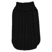 Dog Sweater Gina Black Dog Sweater Gina Black