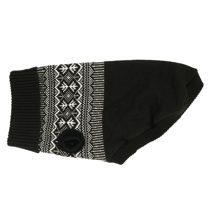 Dog Sweater Iselin Black