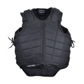 Safety Vest with Plates Black
