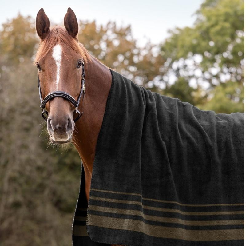 Fleece Blanket Sölden Black