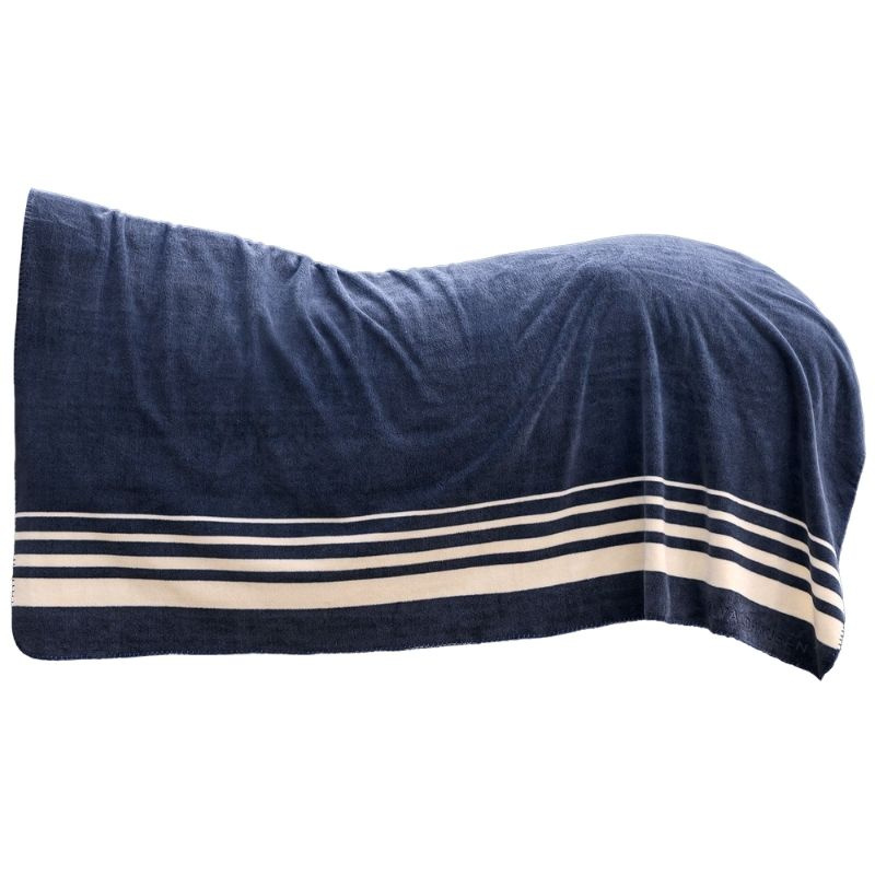 Fleece Blanket Sölden Navy Blue