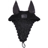 Long Ear Bonnet Deepcut Glitter Black Long Ear Bonnet Deepcut Glitter Black