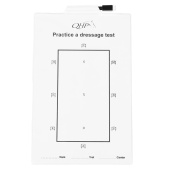 Dressage Practice Board Whiteboard White Dressage Practice Board Whiteboard White