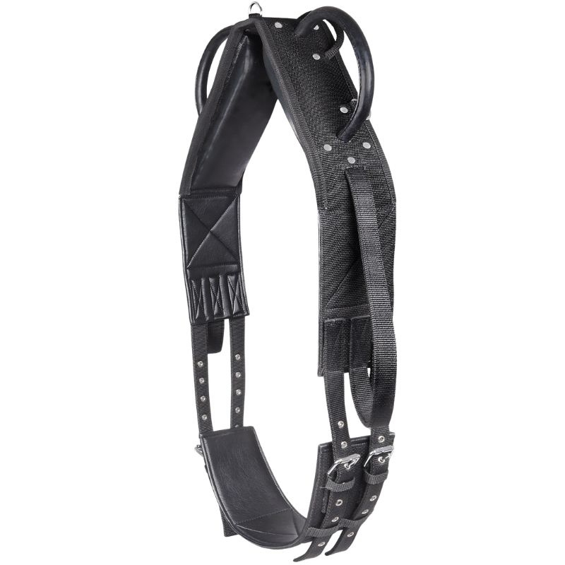 Vaulting girth Synthetic Black