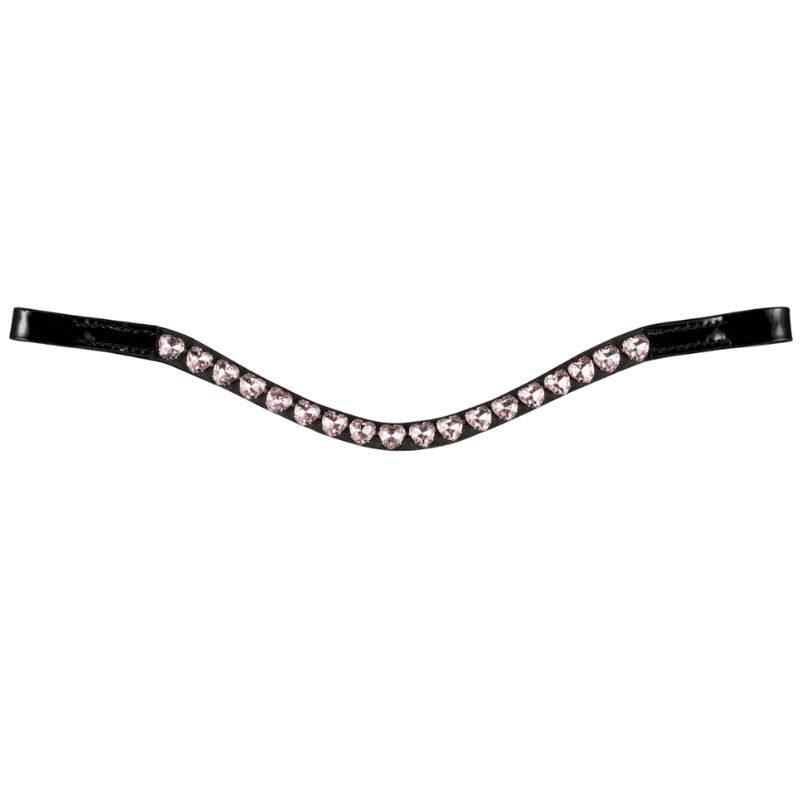 Bridle Happy Hearts Black