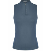 Riding Top Tank Half Zip Classic Sports Green Riding Top Tank Half Zip Classic Sports Green