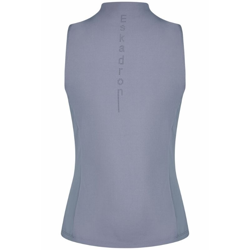 Riding Top Tank Half Zip Classic Sports Purple