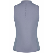 Riding Top Tank Half Zip Classic Sports Purple Riding Top Tank Half Zip Classic Sports Purple