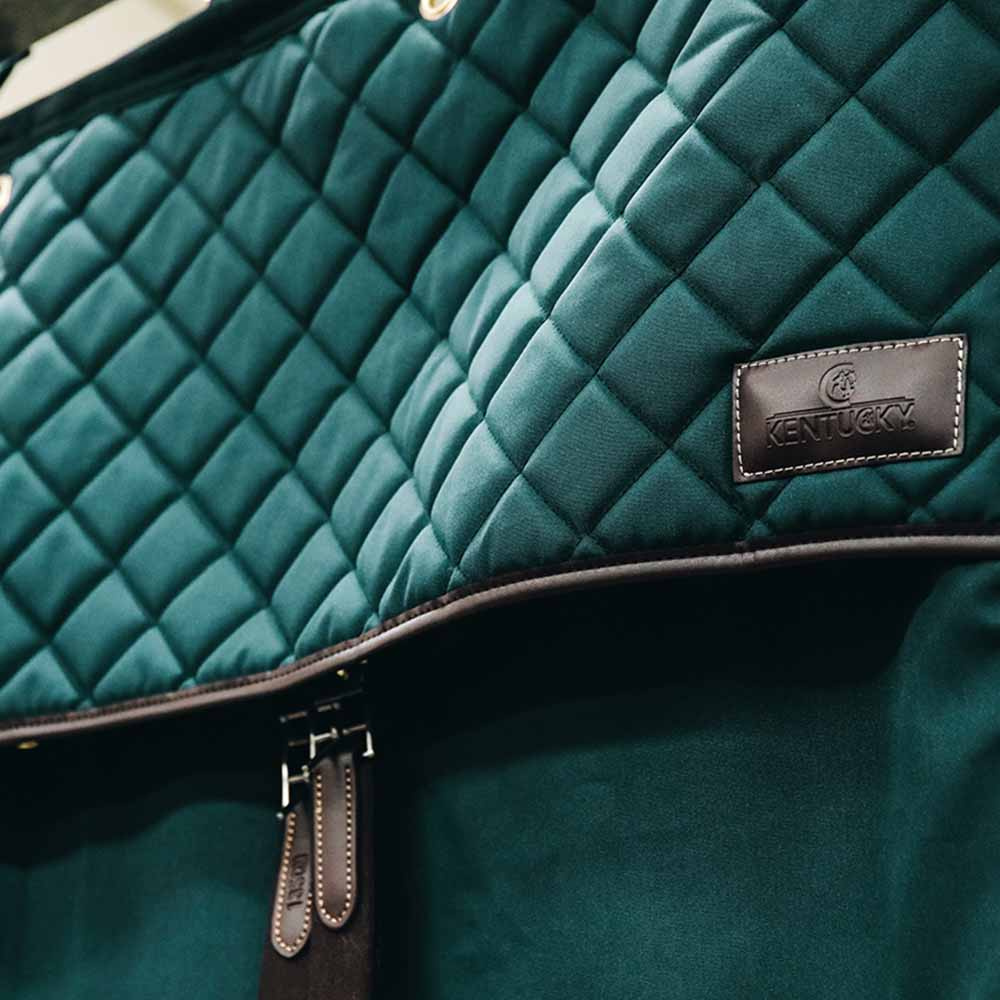 Stable Curtain Waterproof Dark Green