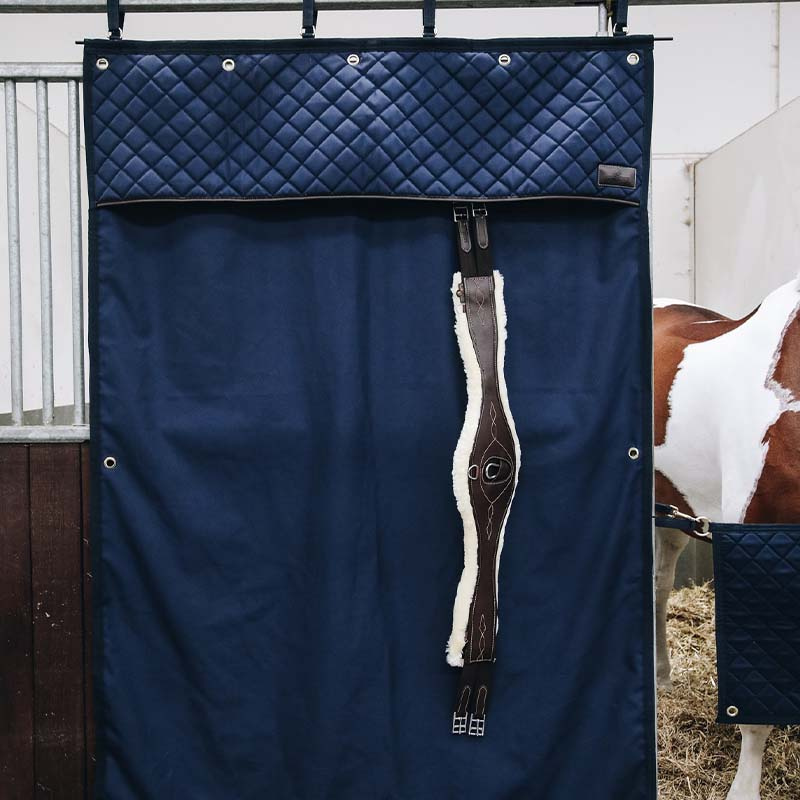 Stable Curtain Waterproof Navy Blue