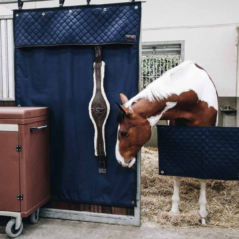 Stable Curtain Waterproof Navy Blue