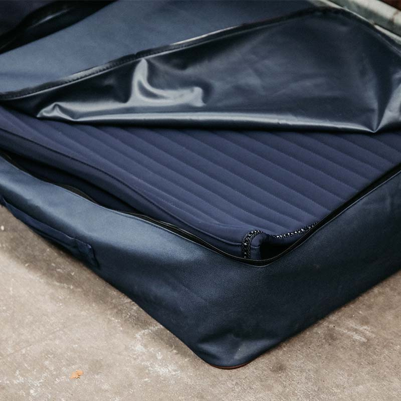 Saddle Pad Bag 600D Navy Blue
