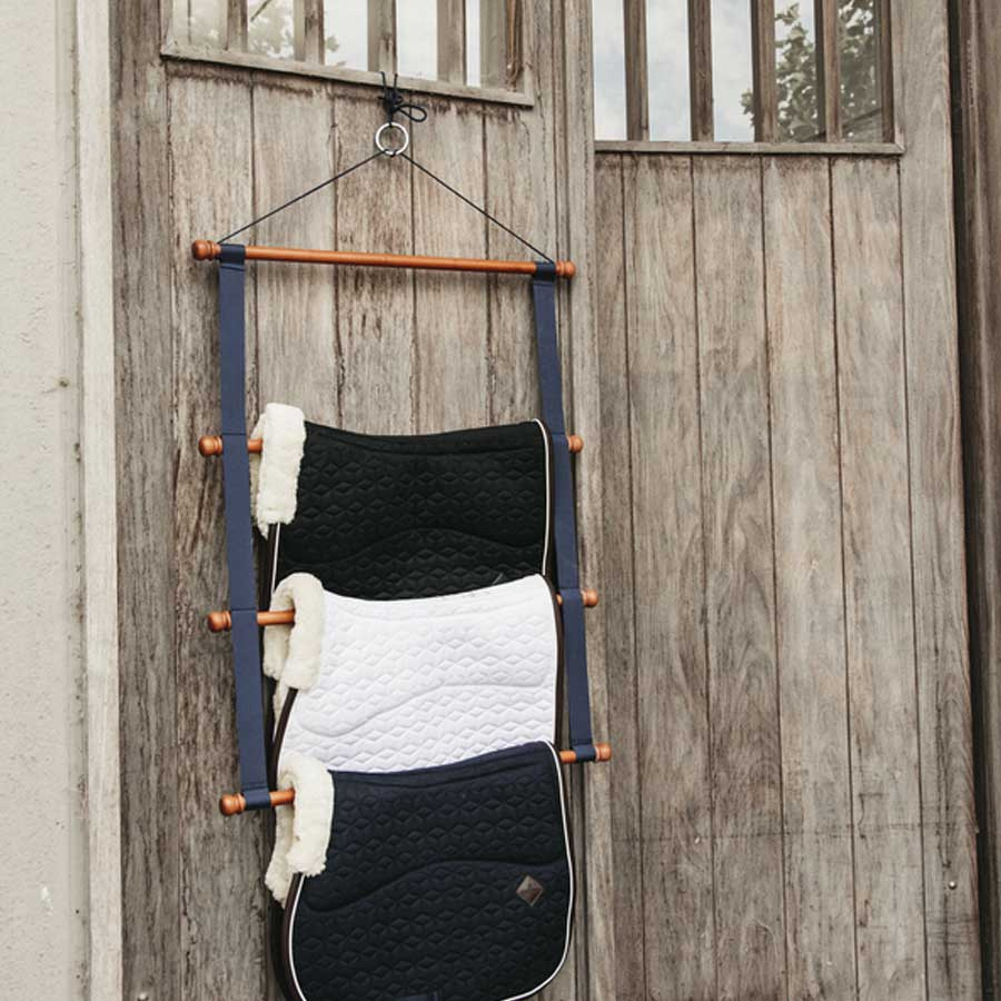 Saddle Pad Hanger Luxe Navy Blue