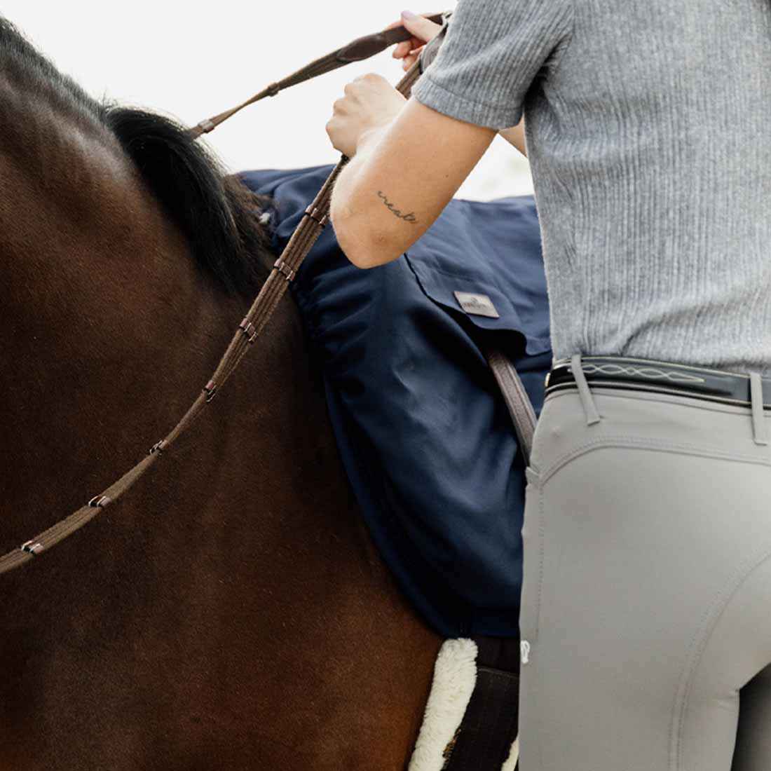 Saddle Cover Waterproof Allround Navy Blue