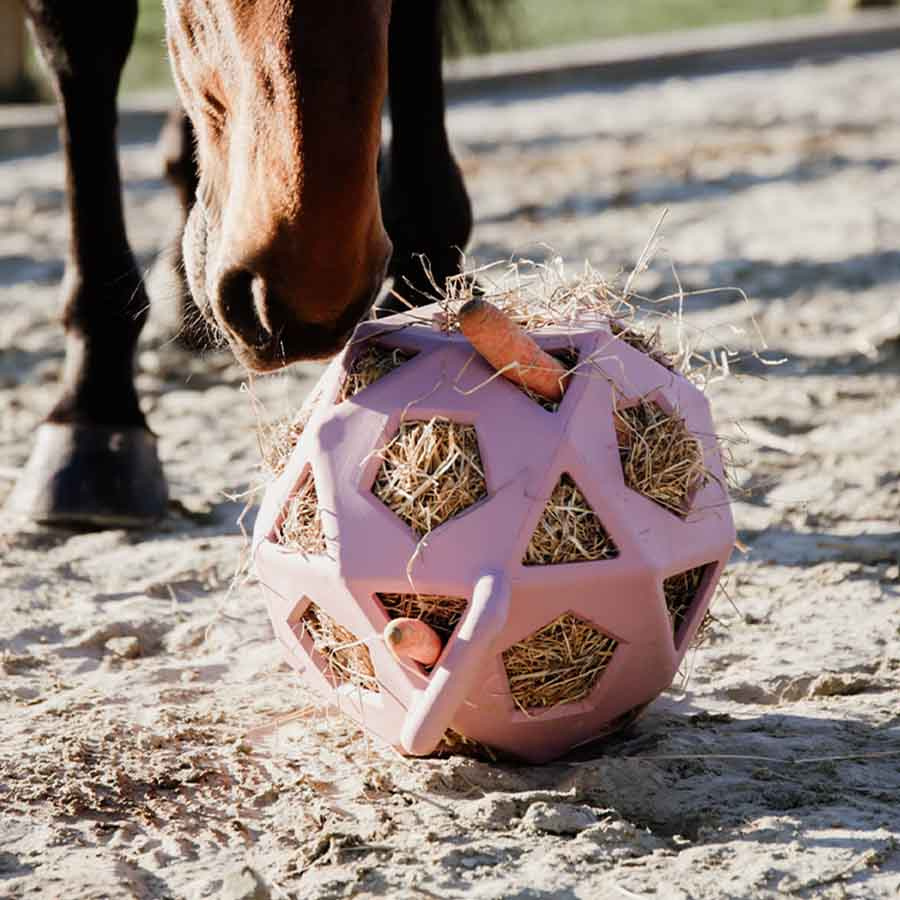 Relax Horse Play & Hay Ball Old Pink