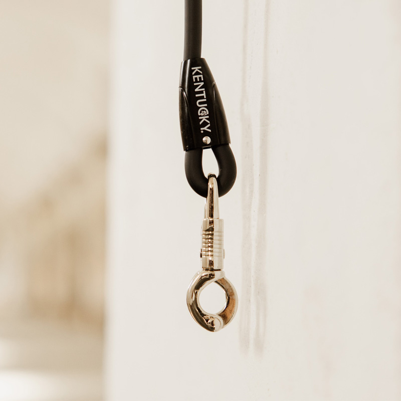 Tie Rope Box Lead & Cross Silicone Black