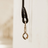 Tie Rope Box Lead & Cross Silicone Black Tie Rope Box Lead & Cross Silicone Black