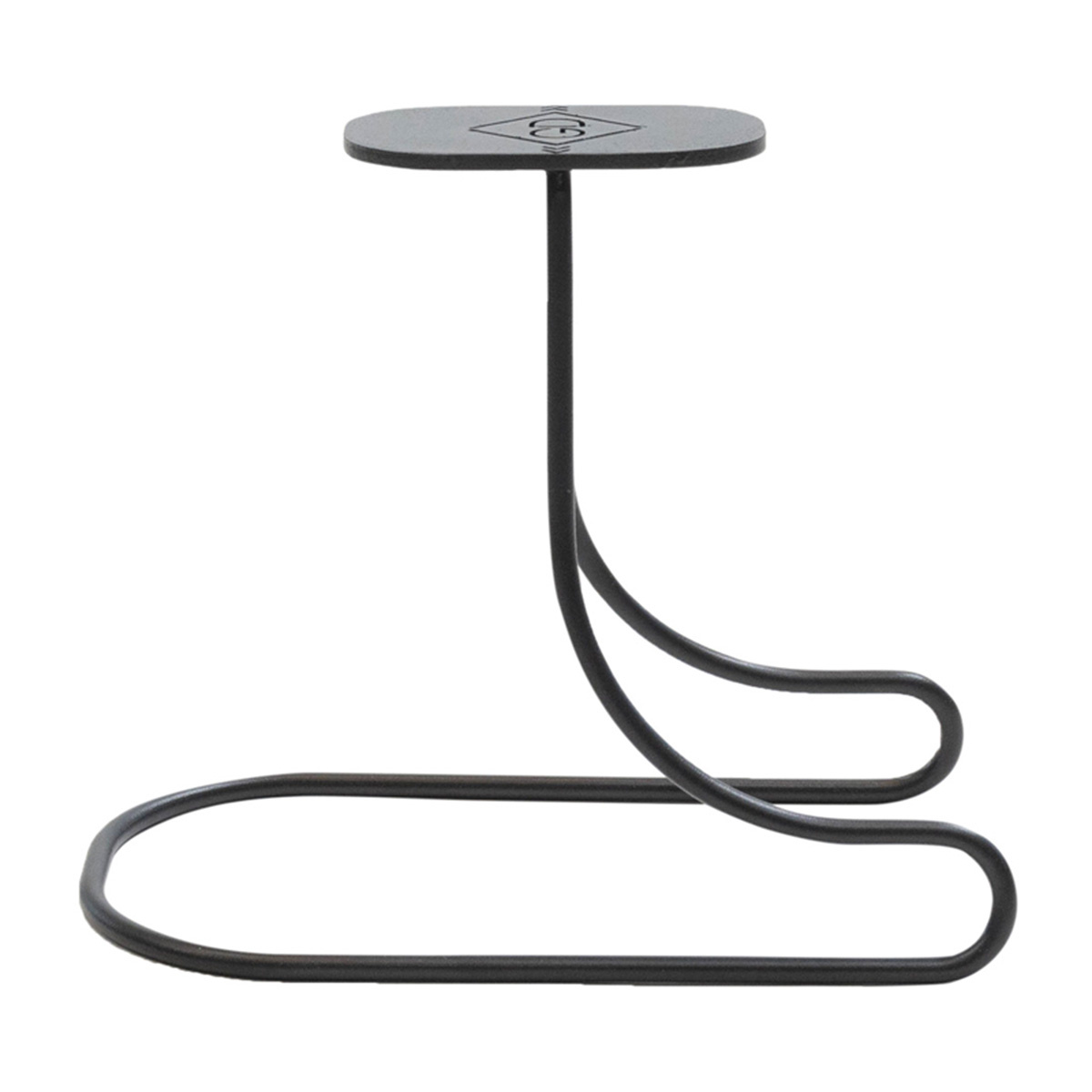 Helmet Holder Steel Black