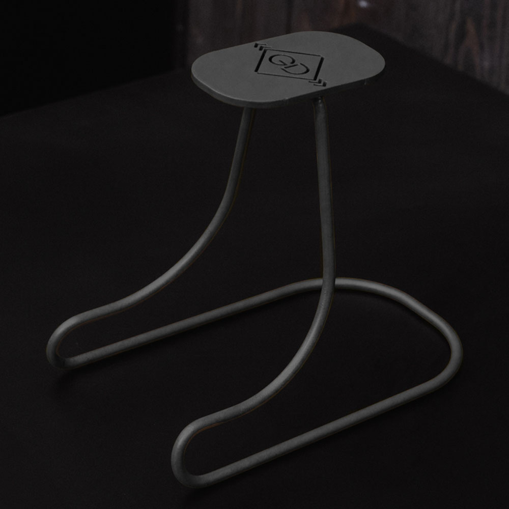 Helmet Holder Steel Black