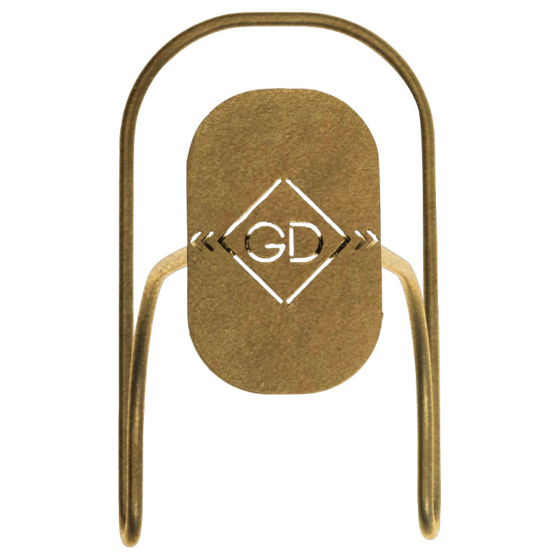 Helmet Holder Steel Gold