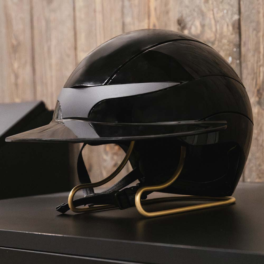 Helmet Holder Steel Gold