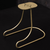 Helmet Holder Steel Gold Helmet Holder Steel Gold