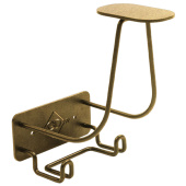 Helmet Holder Steel Hook Gold Helmet Holder Steel Hook Gold