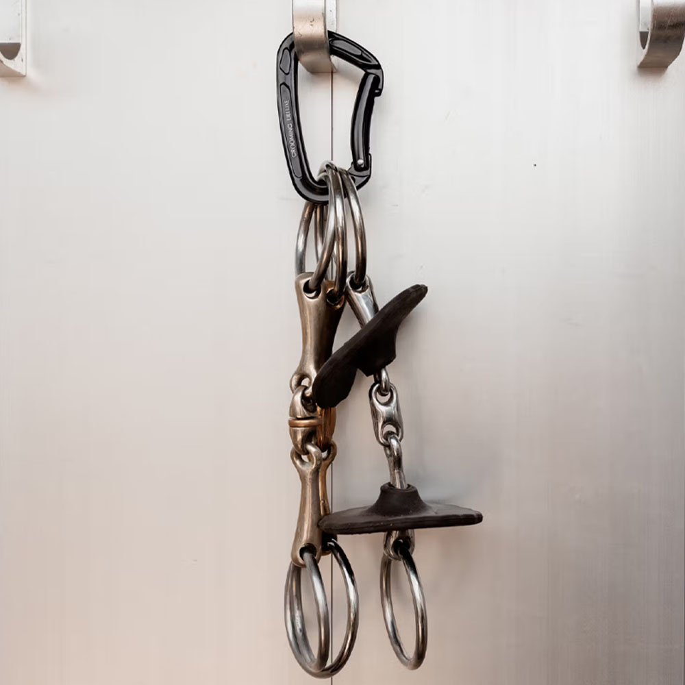 Hanging Hook Aluminiumn Safety Snap Black