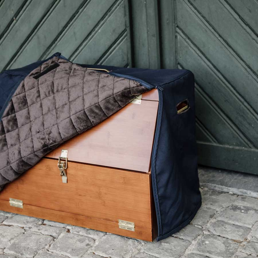 Cover for Grooming Box Show Grooming Navy Blue