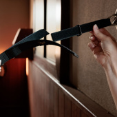 Tie Rope Box Lead & Cross Safety Black Tie Rope Box Lead & Cross Safety Black