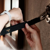 Tie Rope Box Lead & Cross Safety Black Tie Rope Box Lead & Cross Safety Black