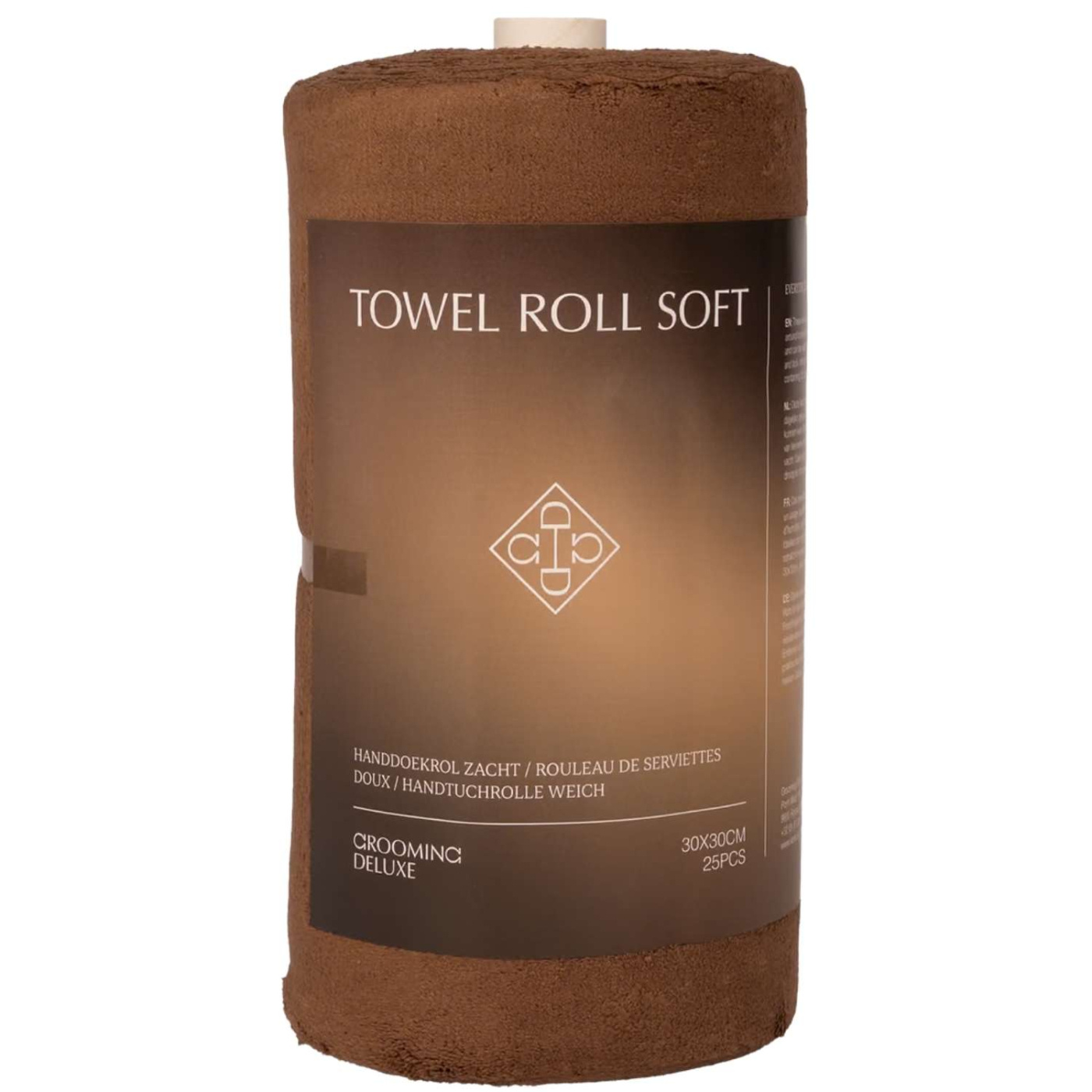 Towel roll Soft 25-pack Brown
