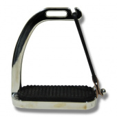 Safety Stirrup with Rubber Tread L