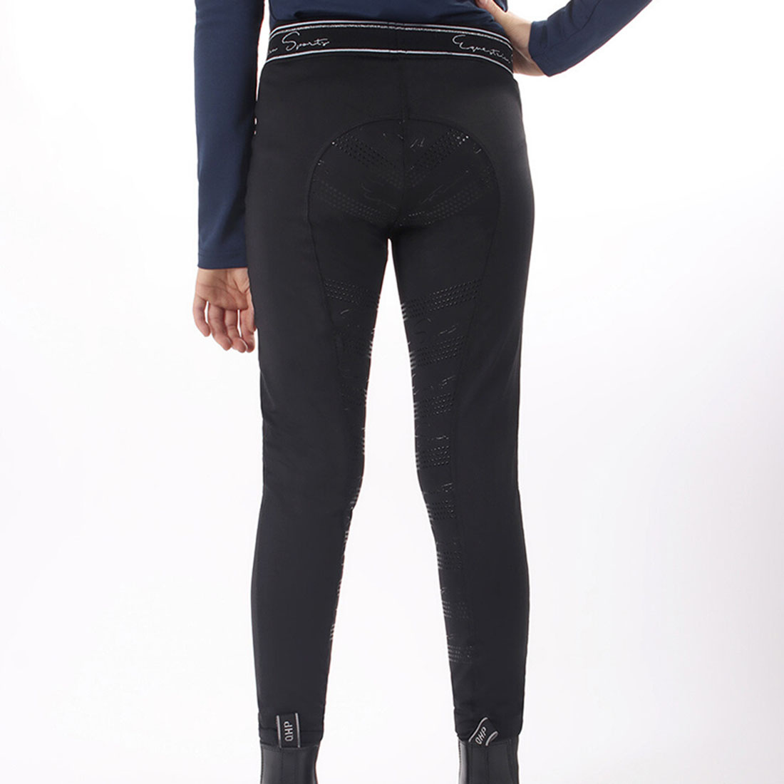 Riding Tights Kids/Junior Eden Helskodda Black