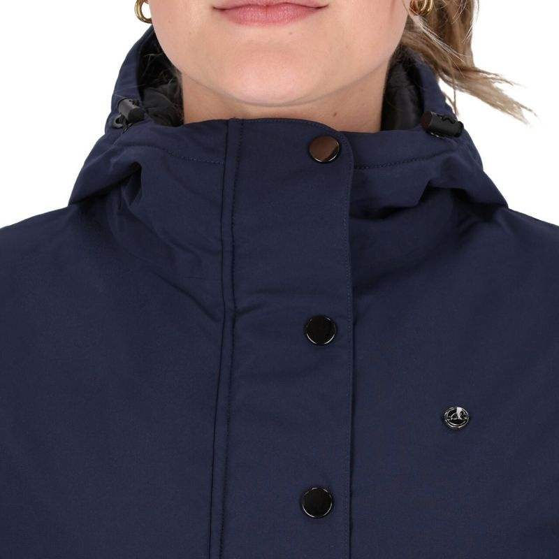Riding Parka Linde Waterproof Navy Blue
