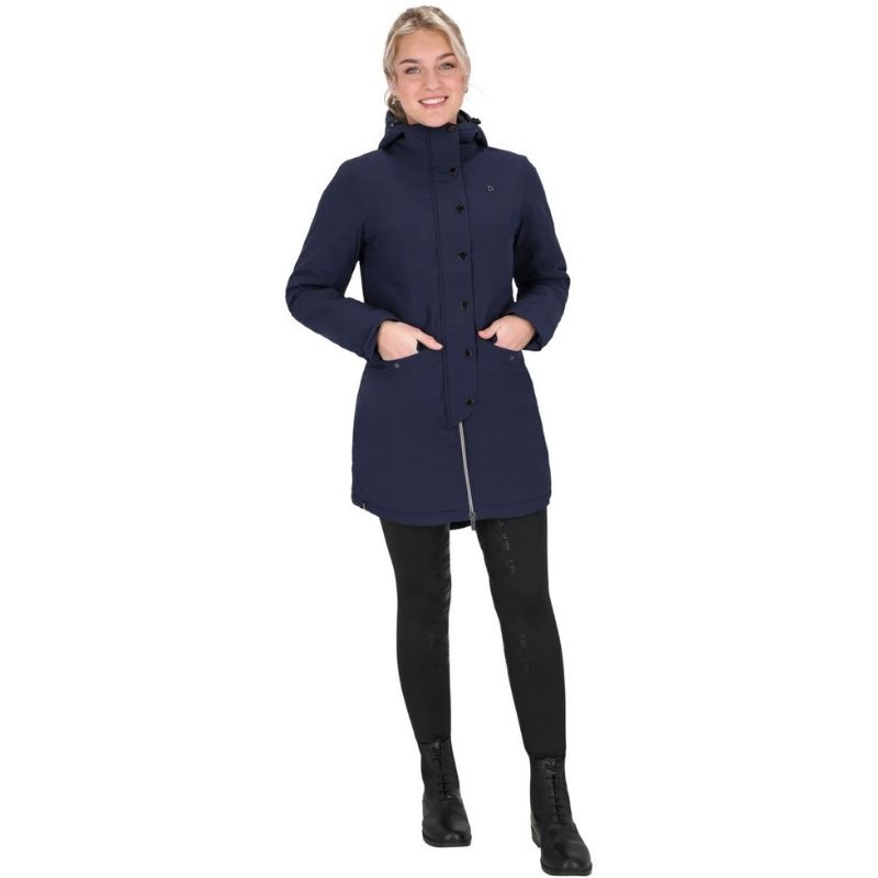 Riding Parka Linde Waterproof Navy Blue