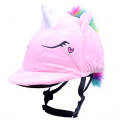 Helmet Cover Unicorn Pink