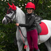 Helmet Cover Halloween Devil Red/Black Helmet Cover Halloween Devil Red/Black