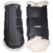 Brushing Boots with Fleece Comfort Black