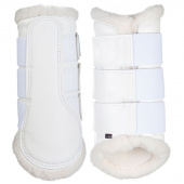 Brushing Boots with Fleece Comfort White