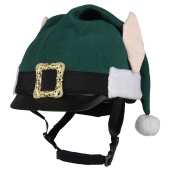 Helmet Cover Christmas Elf Green Helmet Cover Christmas Elf Green