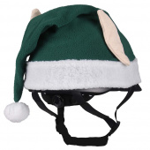 Helmet Cover Christmas Elf Green