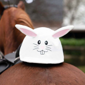 Helmet Cover Easter Bunny White Helmet Cover Easter Bunny White