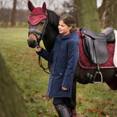 Riding Parka Kids/Junior Linde Waterproof Navy Blue Riding Parka Kids/Junior Linde Waterproof Navy Blue